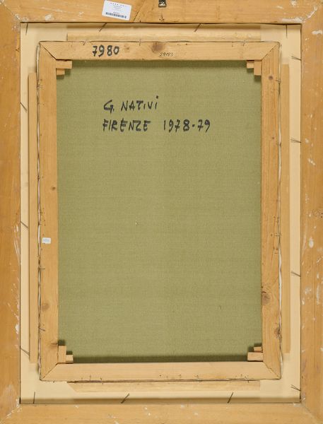 Gualtiero Nativi : Senza titolo  - Asta Arte Moderna e Contemporanea - Associazione Nazionale - Case d'Asta italiane