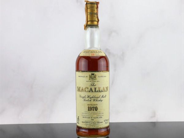 Macallan 1970  - Asta Spring Spirits - Whisky Rari e da Collezione - Associazione Nazionale - Case d'Asta italiane