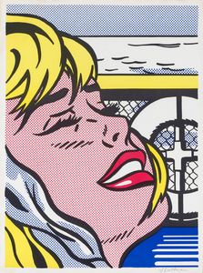 ROY LICHTENSTEIN New York (USA) 1923  1997 - Shipboard Girl 1965