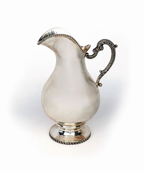 Grande brocca in argento  - Asta Argenti Antichi e da Collezione - Associazione Nazionale - Case d'Asta italiane