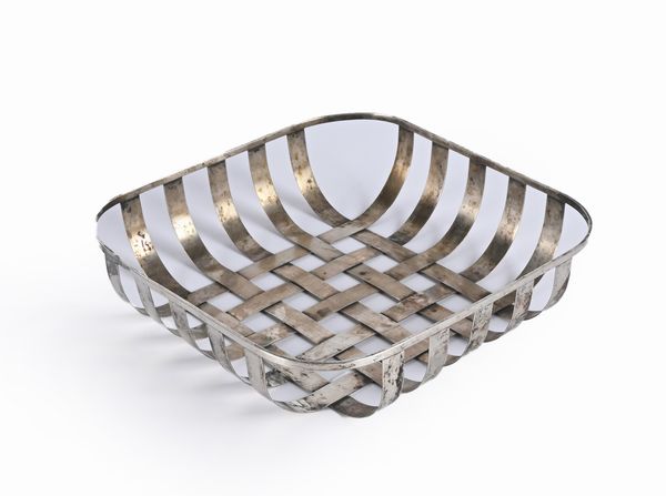 Cestino in argento di forma squadrata  - Asta Argenti Antichi e da Collezione - Associazione Nazionale - Case d'Asta italiane