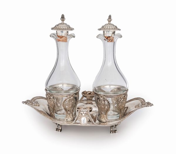 Acetoliera in argento 950/000, Parigi 1784  - Asta Argenti Antichi e da Collezione - Associazione Nazionale - Case d'Asta italiane