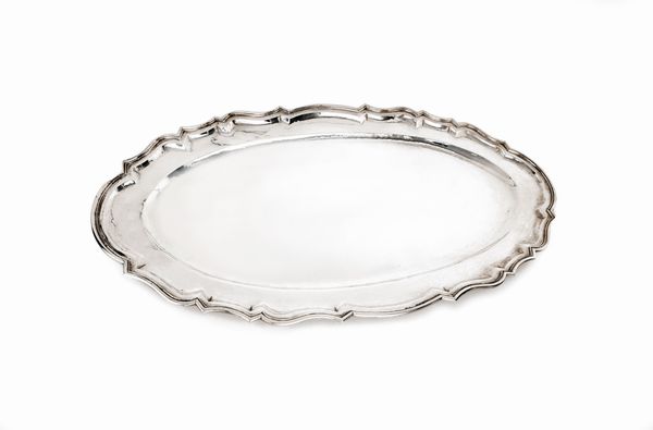 Grande pescera, Venezia, XX secolo, argentiere MR  - Asta Argenti Antichi e da Collezione - Associazione Nazionale - Case d'Asta italiane