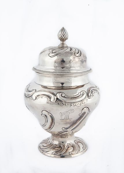 Scatola porta t Giorgio II, Londra 1758, argentiere Thos Powel  - Asta Argenti Antichi e da Collezione - Associazione Nazionale - Case d'Asta italiane