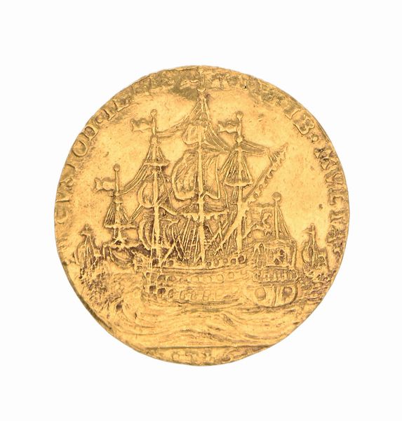 Osella in oro da 4 zecchini, Alvise Mocenigo, anno V, Venezia  - Asta Numismatica - Associazione Nazionale - Case d'Asta italiane