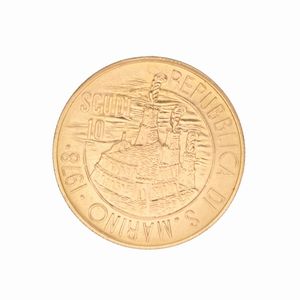 1 moneta da 10 Scudi San Marino 1978  - Asta Numismatica - Associazione Nazionale - Case d'Asta italiane