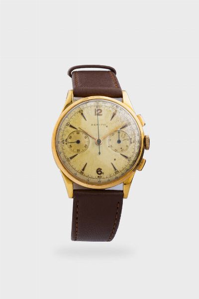 ZENITH : Mod. �Chronograph�  ref. 484515  anni '50  - Asta Orologi  - Associazione Nazionale - Case d'Asta italiane