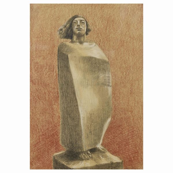 Giuliano Vangi : GIULIANO VANGI  - Asta Arte moderna e contemporanea - Associazione Nazionale - Case d'Asta italiane