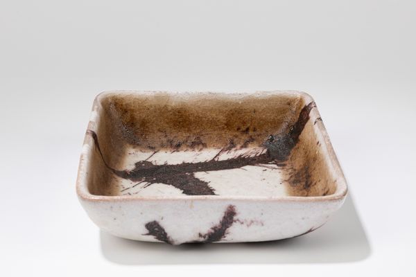 GUIDO GAMBONE : Ciotola quadrata  - Asta Design e Arti Decorative - Associazione Nazionale - Case d'Asta italiane