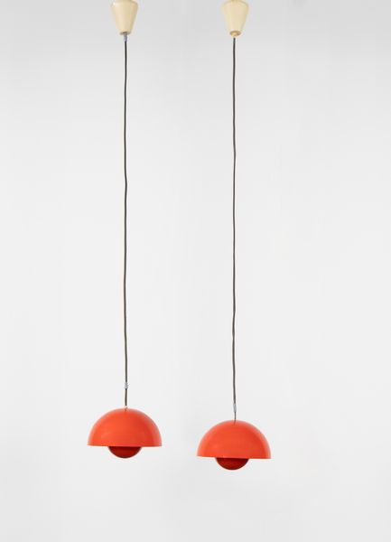 Verner Panton : Flowerpot  - Asta Design e Arti Decorative - Associazione Nazionale - Case d'Asta italiane