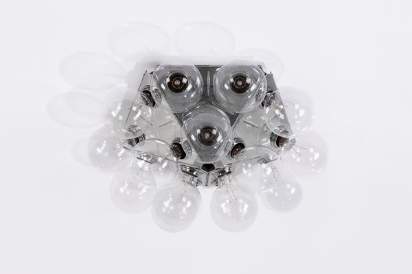 ACHILLE CASTIGLIONI : Lampada da parete/soffitto  - Asta Design e Arti Decorative - Associazione Nazionale - Case d'Asta italiane