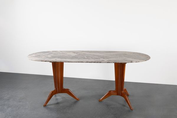 MELCHIORRE BEGA : Tavolo da pranzo  - Asta Design e Arti Decorative - Associazione Nazionale - Case d'Asta italiane