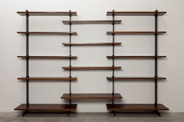 IGNAZIO GARDELLA : Libreria LIB2  - Asta Design e Arti Decorative - Associazione Nazionale - Case d'Asta italiane