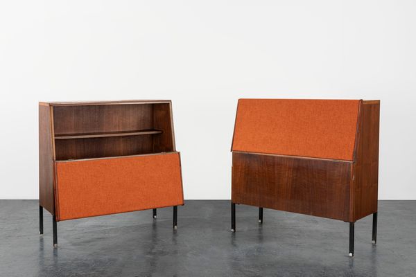 ICO PARISI : Due testiere di letto  - Asta Design e Arti Decorative - Associazione Nazionale - Case d'Asta italiane