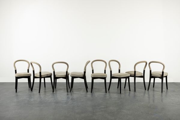 Erik Gunnar  Asplund : Otto sedie  - Asta Design e Arti Decorative - Associazione Nazionale - Case d'Asta italiane