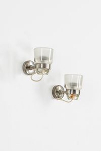 MARCO ZANUSO - Coppia di lampade da parete