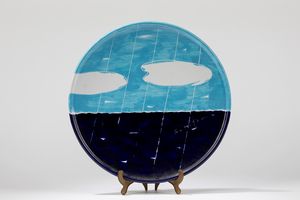 MARIO SCHIFANO - Omaggio alla Maiolica di Deruta