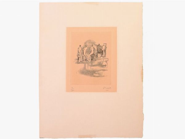 Henry Moore : Concert 1967  - Asta Grafica contemporanea: La Collezione di Leonardo Vasile - Associazione Nazionale - Case d'Asta italiane