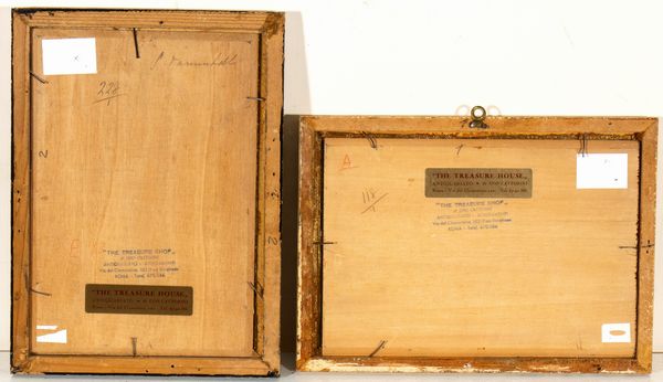 Scipione Vannutelli : Lotto di due piccole marine  - Asta Arte Moderna e Contemporanea / Ceramiche del '900. Con una collezione di pittura futurista - Associazione Nazionale - Case d'Asta italiane