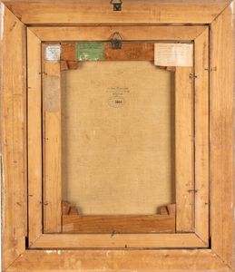 Filippo de Pisis : Coc alla finestra  - Asta Arte Moderna e Contemporanea / Ceramiche del '900. Con una collezione di pittura futurista - Associazione Nazionale - Case d'Asta italiane