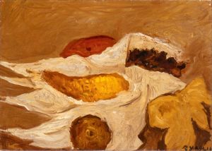 Carlo Quaglia : Natura morta  - Asta Arte Moderna e Contemporanea / Ceramiche del '900. Con una collezione di pittura futurista - Associazione Nazionale - Case d'Asta italiane