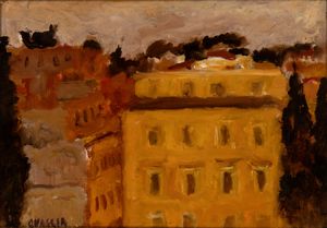 Carlo Quaglia - Vecchie case romane