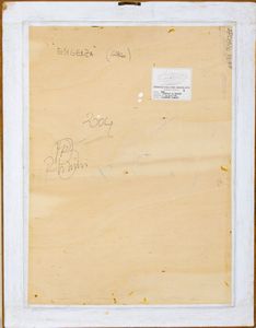 ROBERTO MINIATI : Esigenza (giallo)  - Asta Arte Moderna e Contemporanea / Ceramiche del '900. Con una collezione di pittura futurista - Associazione Nazionale - Case d'Asta italiane