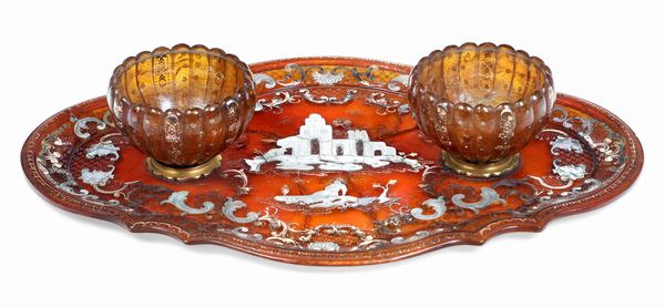 Calamaio. Manifattura italiana (Napoli ?) seconda met� del XVIII secolo.  - Asta Argenti da collezione | Antichi - Associazione Nazionale - Case d'Asta italiane