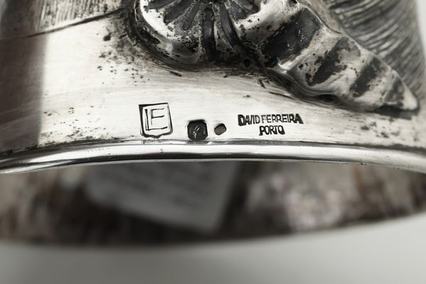 Boccale a foggia di testa equina. Portogallo prima met� del XX secolo  - Asta Argenti da collezione | XX secolo - Associazione Nazionale - Case d'Asta italiane