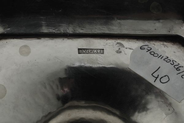 Coppia di candelieri. Maison Bulgari. Collezione Sortirio Bulgari, Londra, 1968  - Asta Argenti da collezione | XX secolo - Associazione Nazionale - Case d'Asta italiane