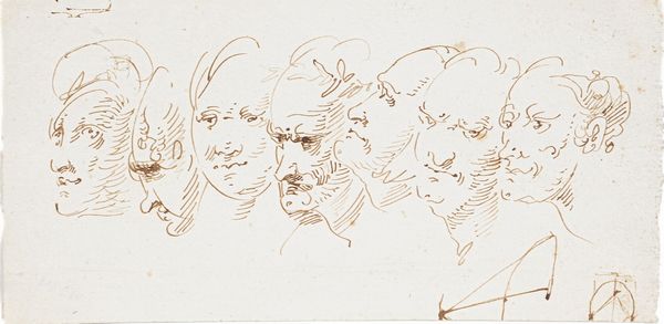 Giuseppe Bernardino Bison : Studio di sette teste di carattere  - Asta Old Masters - Associazione Nazionale - Case d'Asta italiane