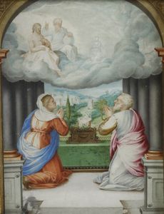 Giovanni Battista Castello detto il Genovese - Annunciazione