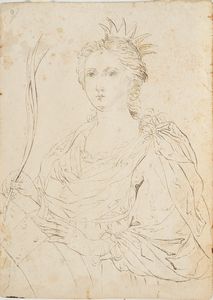 Benigno Bossi : Sibilla Cumea  - Asta Old Masters - Associazione Nazionale - Case d'Asta italiane