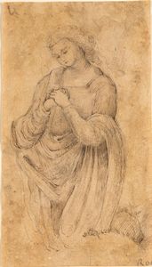 Piero di Cosimo, Cerchia di - Vergine orante