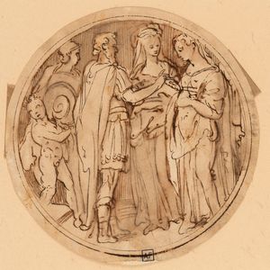 Federico Zuccari, Cerchia di - Episodio storico