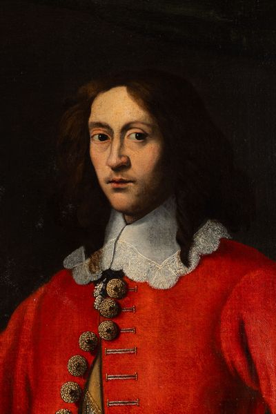 Fabrizio Santafede : Ritratto di nobiluomo in abiti alla spagnola  - Asta Disegni Antichi - Associazione Nazionale - Case d'Asta italiane