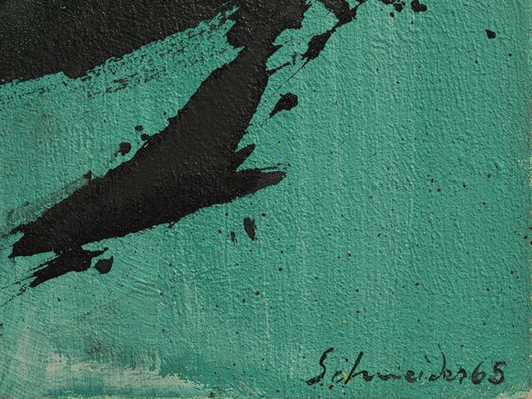 SCHNEIDER G�RARD (1896 - 1986) : OPUS 7H, 1965  - Asta Asta 463 | ARTE MODERNA E CONTEMPORANEA Tradizionale - Associazione Nazionale - Case d'Asta italiane