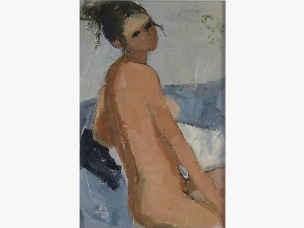 Bruno Paoli : Piccolo nudo 1973  - Asta Arte moderna e contemporanea - Associazione Nazionale - Case d'Asta italiane