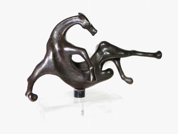 Sauro Cavallini : Cavallo 1981  - Asta Arte moderna e contemporanea - Associazione Nazionale - Case d'Asta italiane
