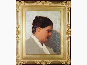 Oscar Ghiglia - Ritratto di Isa 1917 circa