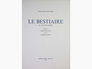 Fabrizio Clerici : Bestiaire di Guillaume Apollinaire  - Asta Arte moderna e contemporanea - Associazione Nazionale - Case d'Asta italiane