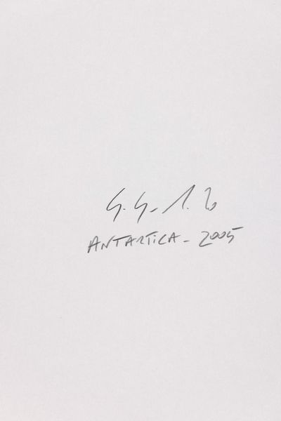 Sebastião Salgado : Antartica  - Asta Fotografia - Associazione Nazionale - Case d'Asta italiane