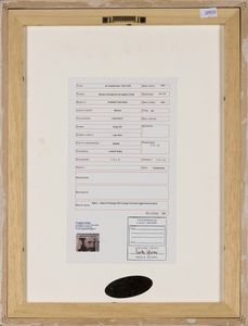 Luigi Ghirri : Manifesto Fidel Castro, dalla serie �Kodachrome�  - Asta Fotografia - Associazione Nazionale - Case d'Asta italiane