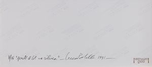 LUCA MARIA PATELLA : Perch� il Sol ne riLuca, I dal volume Montefolle  - Asta Fotografia - Associazione Nazionale - Case d'Asta italiane