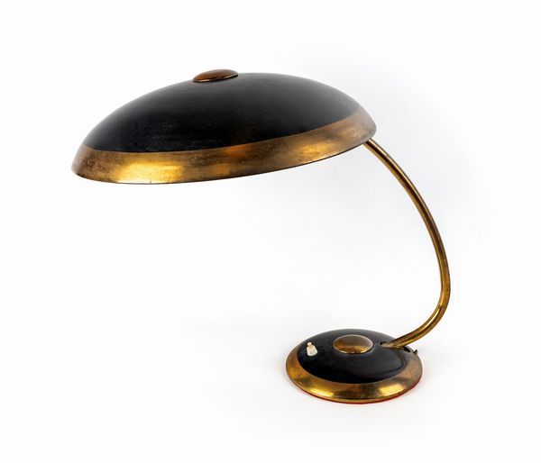 Lampada da tavolo Bauhaus, Henry Gerhard per Helo Leuchten, Germania, Anni Quaranta  - Asta Design e arti decorative del XX secolo - Associazione Nazionale - Case d'Asta italiane