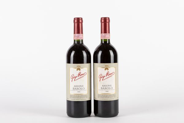 Italia : Barolo Gigi Rosso DOCG Arione 1995 (2 bt)  - Asta Vini e Distillati - Associazione Nazionale - Case d'Asta italiane