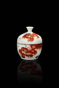 VASETTO - Vasetto in porcellana con coperchio