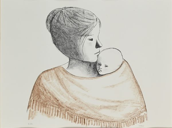 Xavier Bueno : Maternit�  - Asta Grafica Internazionale e Multipli d'Autore - Associazione Nazionale - Case d'Asta italiane