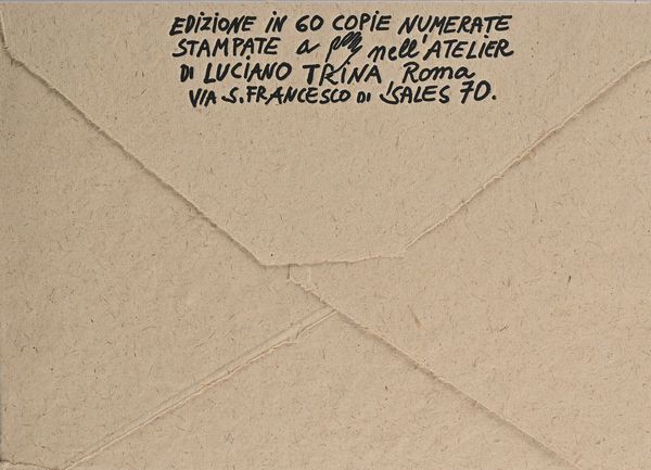 Giosetta Fioroni : Senza titolo  - Asta Grafica Internazionale e Multipli d'Autore - Associazione Nazionale - Case d'Asta italiane