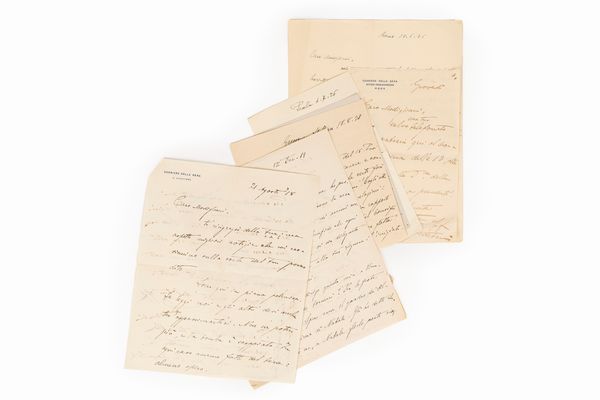 Luigi Albertini : Lettere  - Asta Libri, Autografi e Stampe - Associazione Nazionale - Case d'Asta italiane